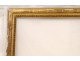 Framework wand Louis XVI carved gilt frame beaded eighteenth