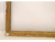 Framework wand Louis XVI carved gilt frame beaded eighteenth