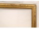 Framework wand Louis XVI carved gilt frame beaded eighteenth