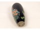 Vase vase cloisonne chrysanthemum flowers nineteenth century