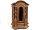 Tabernacle carved oak columns twisted flowers eighteenth century church