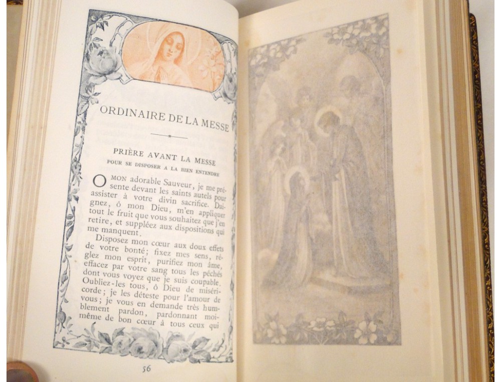 Missal of Our Lady of Angels Roman engravings parishioner twentieth century