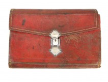 Wallet leather wallet money eighteenth century