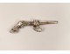 Key shows hunting deer leg silver nineteenth century