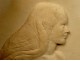 Bas-relief sculpture terracotta nude Philippe Vintage Rouart twentieth