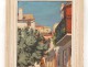 HSC landscape village south of France Corsica nineteenth century houses balcony