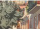 HSC landscape village south of France Corsica nineteenth century houses balcony