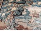 Large Aubusson tapestry landscape castle park phoenix bird tapestry 18th