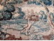 Large Aubusson tapestry landscape castle park phoenix bird tapestry 18th