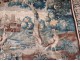 Large Aubusson tapestry landscape castle park phoenix bird tapestry 18th