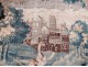 Large Aubusson tapestry landscape castle park phoenix bird tapestry 18th