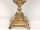 Montrance monstrance silver cherubs lamb vine Vieillard nineteenth