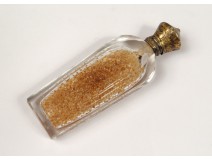 Bottle crystal silver gilt salts Napoleon III nineteenth century