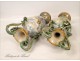 Pair of Majolica Vases Urbino Italy, nineteenth