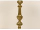 Candle candlestick candlestick picnic eighteenth century gilt bronze