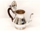 Tea coffee service silver goldsmith Minerva Puiforcat 2.316 kg nineteenth