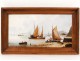 HST landscape marine fishing boats Belgium Europe France North nineteenth Murgua