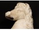 Rare Carrara marble sculpture horse horse ancient Roman marble collection