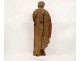 Polychrome wood sculpture statue apostle Saint prophet Abraham seventeenth century