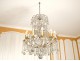 Trash X lights chandelier crystal glass balls golden bronze seventeenth