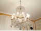 Trash X lights chandelier crystal glass balls golden bronze seventeenth