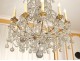 Trash X lights chandelier crystal glass balls golden bronze seventeenth