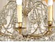 Trash X lights chandelier crystal glass balls golden bronze seventeenth