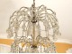 Trash X lights chandelier crystal glass balls golden bronze seventeenth