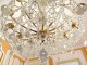 Trash X lights chandelier crystal glass balls golden bronze seventeenth