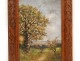 HST Villennes Seine Impressionist landscape painting campaign E.Bono nineteenth