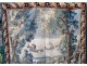 Large tapestry Aubusson pastoral scene sheep shepherd woman tapestry 18th