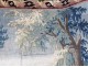 Large tapestry Aubusson pastoral scene sheep shepherd woman tapestry 18th