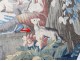 Large tapestry Aubusson pastoral scene sheep shepherd woman tapestry 18th