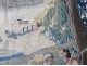 Large tapestry Aubusson pastoral scene sheep shepherd woman tapestry 18th