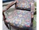 Arm chair seat upholstery Regency carved oak shells eighteenth