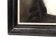 HST portrait painting Desroseaux F.Monier Madeleine Breton poet twentieth