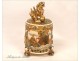 Tobacco Jar Porcelain Satzuma Japan, nineteenth