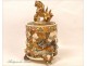 Tobacco Jar Porcelain Satzuma Japan, nineteenth