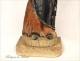 Polychrome wooden statue, Virgin and Child, 17th