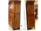 Armoire Louis XV carved cherry wood burl elm bronze wardrobe eighteenth