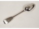 Spoon sterling silver antique french Farmers General eighteenth silver spoon