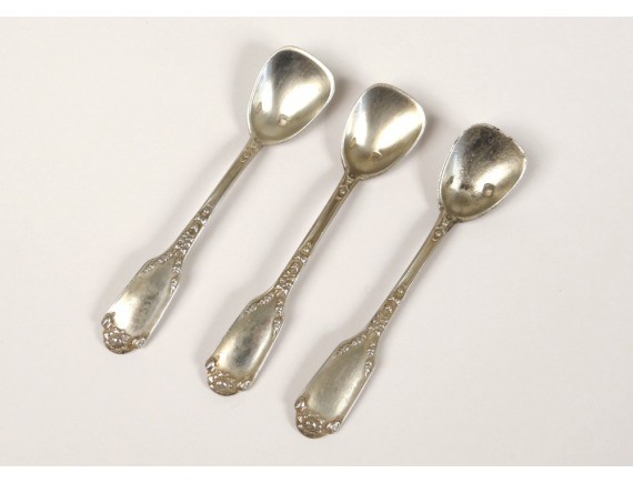 tablespoons 3 sterling silver flower salt silver spoon 3 tablespoons