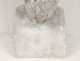 Plaster bust sculpture man figure Greek philosopher Aristotle XIX