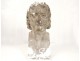 Plaster bust sculpture figure Enlightenment philosopher writer nineteenth France