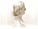 Plaster bust sculpture figure Enlightenment philosopher writer nineteenth France