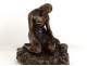 Bronze statue sculpture Mary Magdalene at the Vanity Braux nineteenth century