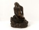 Bronze statue sculpture Mary Magdalene at the Vanity Braux nineteenth century