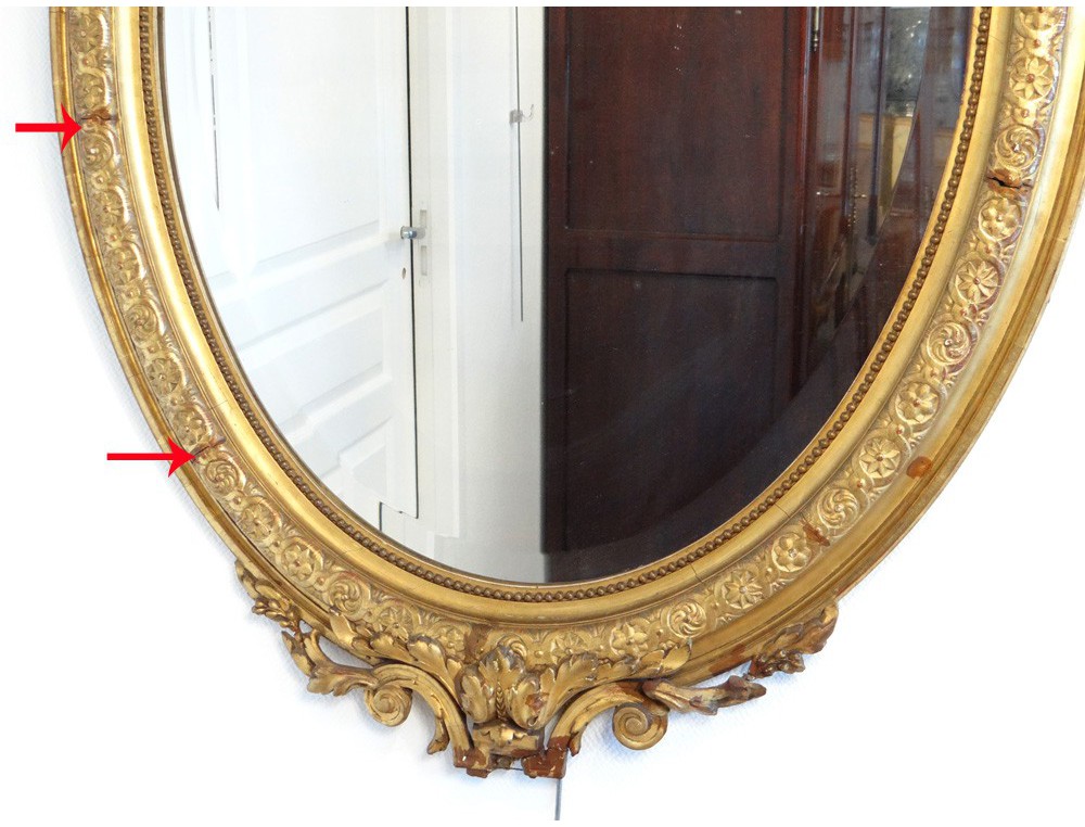 ACME Louis Philippe III Wooden Frame Mirror, Multiple Colors - AliExpress