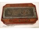 Chinese lacquered wooden box, nineteenth