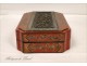 Chinese lacquered wooden box, nineteenth